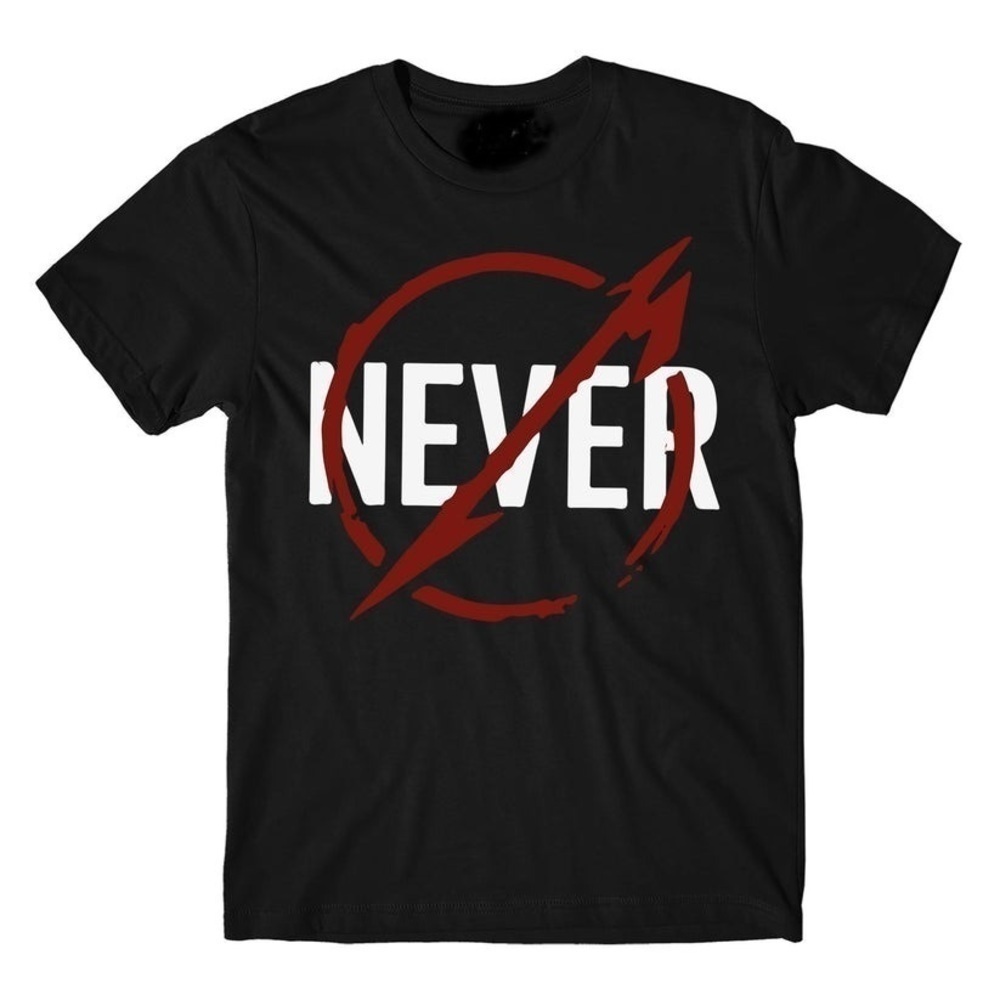 Metallica Fan Never Classic Rock Music Retro Unisex T-Shirt